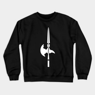 Halberd (white) Crewneck Sweatshirt